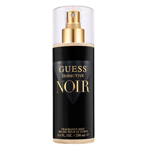 guess seductive noir fragrance mist